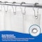 Kenney Mfg Medium Weight PEVA Stall Shower Curtain Liner, 42in W x 72in H, Clear KN61147 - alternate 6